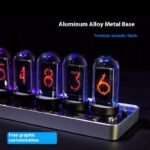 IPS clock cyberpunk clock gaming clock table set good things digital electronic finished luminous desktop - Image 4