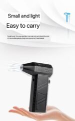 Violent fan X6 brushless motor high-speed hair dryer dust removal handheld water blowing snow 180,000 rpm turbo fan - Image 3