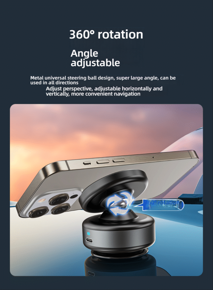 Vacuum adsorption mobile phone car holder magnetic suction 2025 new car mobile phone holder navigation multi-function support universal - tmall.com Tmall - Image 6