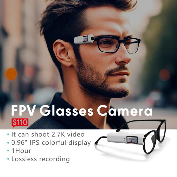 1080p HD smart camera glasses USB computer camera module mobile phone push stream live camera - Image 1
