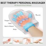 Su7 Hand Massager with Heat and Compression, 3 Massage 4 Temperatures 5 Compression Models Hand Massage for Arthritis & Carpal Tunnel, Ideal Gifts for Women/Men - Image 2