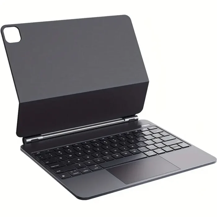 Compatible with iPad Air Pro 2025 year model year protective case with keyboard, easy-to-install cantilever stand, smart trackpad 7 types - Image 3