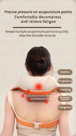 Xiaomi MiJia Smart Neck and Shoulder Massager, Cervical Spine Massager, Kneading Pillow for Neck, Back, and Lower Back - Perfect Gift for Mid-Autumn Festival