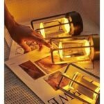 Portable Metal Table Lamp for IndoorOutdoor ,Rechargeable Cordless LED Lamp, 3- - Afbeelding 2