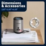 Portable Rechargeable Mosquito Repeller (No Pads Included), Outdoor Replaceable Mosquito Repellent Tablets Mosquito Repeller, Indoor Circulating Rechargeable Mosquitos Repeller - Afbeelding 3