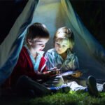 Samyoung 2 Pack 2400LM Magnetic Rechargeable Work Light, 28 Hours Long Lasting Stepless 2700-8000K White & Warm Bright Portable LED Work Light, Ultralight 360°Rotating with Hook(Yellow) - Afbeelding 3