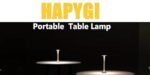 Portable Metal Table Lamp for IndoorOutdoor ,Rechargeable Cordless LED Lamp, 3- - Afbeelding 4