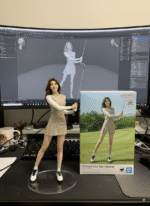 Full-body lifelike 3D printing customized full-color three-dimensional model puppet portrait production restores real-life photos