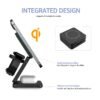 3 in 1 Wireless Charging Station Magnetic Wireless Charger,Portable Foldable Travel Essential with Nightlight Fast Charger Stand for iPhone 17 Pro Max/17 Pro/17Air/17/16/15/14/13,AirPods&Apple Watch