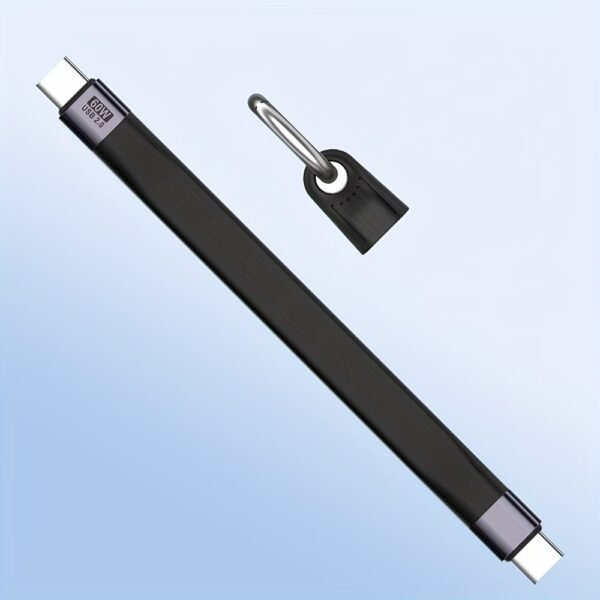VAFOTON PD 240W Short USB C Cable/USB 4.0 USB C Short Cable/40Gbps Data Transfer, 8K 60Hz Video Display, Thunderbolt 3/4 for 1Phone16/15, Ma-Book/1Pad Series, Samsung Galaxy, Android Auto, VR