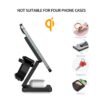 3 in 1 Wireless Charging Station Magnetic Wireless Charger,Portable Foldable Travel Essential with Nightlight Fast Charger Stand for iPhone 17 Pro Max/17 Pro/17Air/17/16/15/14/13,AirPods&Apple Watch