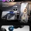 Phone Holders for Car, Cell Phone Mount 15W Wireless Car Charger with Induction Opening and Closing Air Vent Phone Stand with Smart Screen Rotation for Car Truck Accessories iPhone Samsung