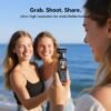 AKASO EK7000 4K30fps Action Camera with 64GB MicroSDXC U3 Memory Card Accessories Kit Bundle Ultra HD 131FT Waterproof Underwater Camera EIS WiFi Remote Control 4X Zoom, Black
