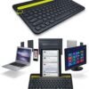 Logitech K480 Wireless Multi-Device Keyboard for Windows, macOS, iPadOS, Android or Chrome OS, Bluetooth, Compact, Compatible with PC, Mac, Laptop, Smartphone, Tablet - Black