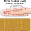 Hand Massager with Heat and Compression, 2026 Professional Cordless Electric Hand Massager with 3 Massage 5 Compression 3 Temperatures Suitable for Wrists and Fingers (White)
