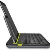 Logitech K480 Wireless Multi-Device Keyboard for Windows, macOS, iPadOS, Android or Chrome OS, Bluetooth, Compact, Compatible with PC, Mac, Laptop, Smartphone, Tablet - Black