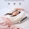 Under Pillow Speakers for Sleeping Bluetooth, Bone Conduction Technology, 3D White Noise Generator, Volume Control & Sleep Timer, TF Card Support Side Sleeper Friendly