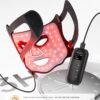 FDA-Cleared Red Light Therapy for Face & Neck, Rechargeable 7-in-1 LED with 850nm & 660nm NIR, Hands-Free Silicone for Anti-Aging, Wrinkle Reduction & Sensitive Skin During Yoga or Work