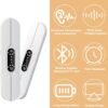 Under Pillow Speakers for Sleeping Bluetooth, Bone Conduction Technology, 3D White Noise Generator, Volume Control & Sleep Timer, TF Card Support Side Sleeper Friendly
