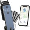 Key Organizer Men's Keychains with Smart Tracker, Key Finder, Compact Key Holder -Minimalist Key Case Metal Car Key Chain