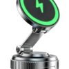 for MagSafe Car Mount Charger, 15W Fast Charging Magnetic Wireless Car Charger, Vacuum Magnetic Phone Holder [120LBS Ultra Suction Cup & 3000gf Magnet ] 780° Dashboard Car Bracket for iPhone & Android