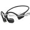 Bone Conduction Headphones, 14H Playtime Bluetooth 6.0 Open-Ear Earbuds with Mic, IPX5 Waterproof Lightweight Headset, Wireless Sport Earphones for Running, Cycling, Gym Workouts(Black