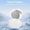 Pack Tracker Tags [Apple MFi Certified] Pair with Apple Find My (iOS Only) Bluetooth Air Smart Tags Key Finder Item Locator Waterproof Finder Worldwide Tracking for Pets Wallet Backpack Dogs Luggage