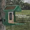 Bird Feeder with Camera Solar Powered : Smart Camera Bird Feeder 2K Live Feed Cam for Backyard - AI Identify Auto Capture Videos Pictures, Gifts for Birdlover Mom Dad, 2.4GHz WiFi