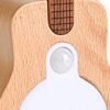 Rechargeable LED Guitar Night Light with Motion Sensor - Wooden Wall Sconce with 3 Light Modes & Built-in Music, Cordless Magnetic Mount, Unique Home Decor Gift
