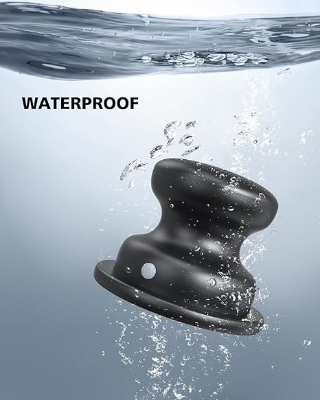 EWA A117 Mini Portable Wireless Bluetooth Speaker with Magnetic Base, Powerful Sound, Easy to Attach to Metal Surface, [Compatible with Magsafe, iPhone 15, 14, 13, 12 Pro/Max]