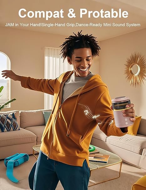 5-in-1 Wireless Charging Station with Bluetooth Speaker,Magnetic Charger with Night Light,Charger Stand with 33W Adapter Compatible with Apple Watch&iPhone 17 16 15 14 13 Pro Max&Wireless Earbuds Pink