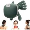 Neck Massager, Electric Neck and Back Massager with Heat, Simulated Human Hand Design Shoulder Neck Massage for Pain Relief and deep Tissue, Shiatsu Massage 4D Kneading, Gifts for Men Women