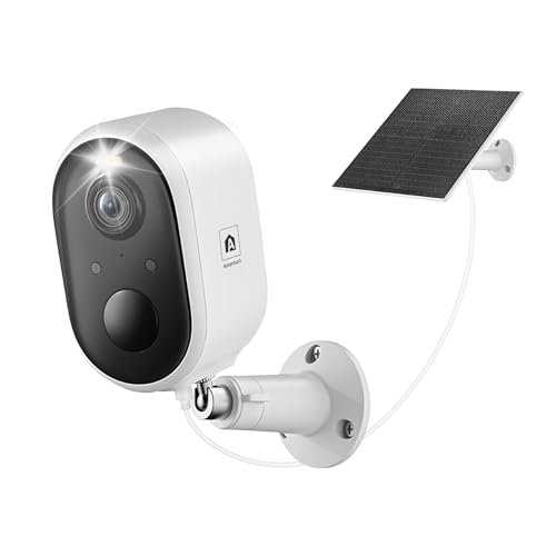 主图_1 Solar Security Camera Outdoor Wireless, 2K Color Night Vision, Battery Powered PIR Motion Detection,2.4GHz WiFi Cameras for Home Surveillance, Light and Sound Alarm, 2-Way Audio