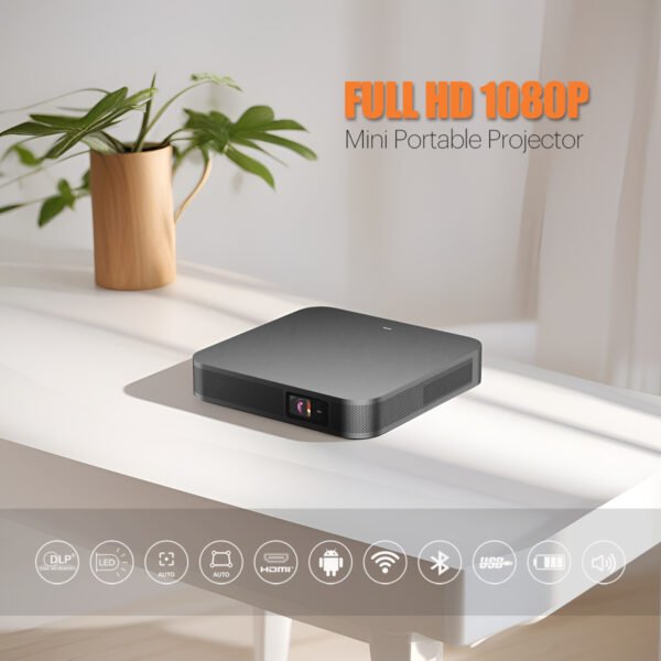 主图_1 M2 Pro, Triple Laser Smart Portable Lifestyle Projector, 4K UHD, 65” – 200”, 1,300 Lumens, Dolby Vision,Optical Zoom, Intelligent Screen Adjustments, Vidaa OS, Netflix Included (2025 Model)