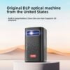 Keystone/Built-in APP] 4K Outdoor Projector with Wifi and Bluetooth, Smart Portable Projector with Built in Apps YouTube/PrimeVideo & Dolby, Home Theater Projector with HDR10+