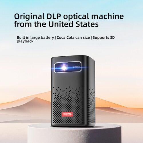 Keystone/Built-in APP] 4K Outdoor Projector with Wifi and Bluetooth, Smart Portable Projector with Built in Apps YouTube/PrimeVideo & Dolby, Home Theater Projector with HDR10+