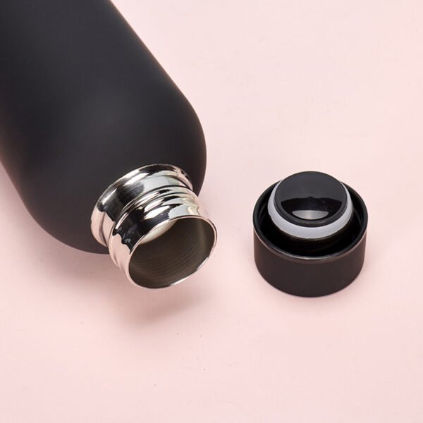 Exllena Small Water Bottle 12oz with Clip, Double Wall Stainless Steel Vacuum Small Insulated Water Bottle Keeps Drinks Cold 24 Hrs/Hot 12 Hrs for Kids Handbag School BPA Free (Emerald Green)