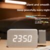 Projector Clock,Digital Alarm Clocks Projection on Ceiling Wall with Night Light Duals Loud Alarm Clock for Bedroom Deco