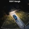 ieGeek Solar Security Cameras Wireless Outdoor, WiFi Surveillance Camera with Solar Panel & 9000mAh Battery, 24/7 Recording, 360° Panoramic View, Auto Tracking, 2K Color Night Vision, No Subscription