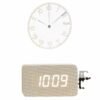 Projector Clock,Digital Alarm Clocks Projection on Ceiling Wall with Night Light Duals Loud Alarm Clock for Bedroom Deco
