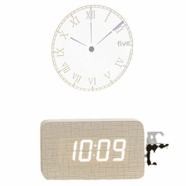 Projector Clock,Digital Alarm Clocks Projection on Ceiling Wall with Night Light Duals Loud Alarm Clock for Bedroom Deco