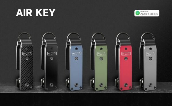 Key Organizer Men's Keychains with Smart Tracker, Key Finder, Compact Key Holder -Minimalist Key Case Metal Car Key Chain
