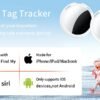 Pack Tracker Tags [Apple MFi Certified] Pair with Apple Find My (iOS Only) Bluetooth Air Smart Tags Key Finder Item Locator Waterproof Finder Worldwide Tracking for Pets Wallet Backpack Dogs Luggage