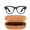 AI Smart Glasses, 8MP HD Camera Glasses With AI Assistant and 3600mAh Charging Case, Translation Glasses with 164 Languages and Color-Change Lens, Music & Hands-Free Calls, UV & Blue Light Protection