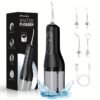 Waterpik Aquarius Water Flosser For Teeth Cleaning, Gums, Braces, Dental Care, Electric Power With 10 Settings, 7 Tips For Multiple Users And Needs, ADA Accepted, White WP-660, Packaging May Vary