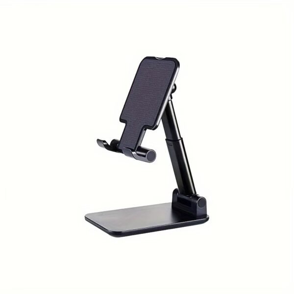 ChatStand, Adjustable Cell Phone Stand for Desk, Phone Stand for Recording, iPhone Holder for Filming, Small iPhone Tripod, Soporte para Celular, Fits Samsung, Android, (Night Black)