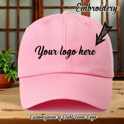 10 Custom Embroidered Baseball Hat Your Own Text Personalized Dad Hats