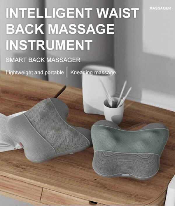 BOB AND BRAD Cordless Back and Neck Massager with Heat, FSA Eligible HSA 4D Shiatsu Massage Pillow for Pain Relief Deep Tissue, 6H Battery, Gift for Stress Relief at Home Office & Car