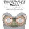 BOB AND BRAD Cordless Back and Neck Massager with Heat, FSA Eligible HSA 4D Shiatsu Massage Pillow for Pain Relief Deep Tissue, 6H Battery, Gift for Stress Relief at Home Office & Car