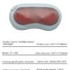 3 in 1 Lumbar Massage Pillow with Heat, Deep Kneading Back Massager for Pain Relief, Ergonomic Lumbar Support Cushion